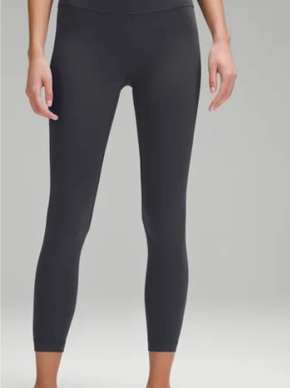 Lululemon Women’s Black High-Rise Leggings- Size 8